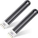 Kittmip 24w B24b Bug Zapper Replacement Bulbs 24w Uv Light Ultraviolet Mosquito Killer Lamp Insect Trap Replacement Uv Bulb for Stinger Bk300, Bk310, Bk500, Bk510 (2)