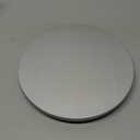 Greatseas Lazy Susan for Table Top Bamboo Lazy Susan Turntable for Cabinet Kitchen Countertop Organizer for Condiment Bathroom Counter Organizer Decor Sink Tray Silver 9 Inch