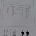 63 Inch Long Console Table for Entryway, Farmhouse Wooden Sofa Table Behind Couch with 3-Tier Storage Shelf, Narrow Entry Accent Table for Living Room, Hallway, Foyer, Natural