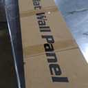 Art3d 6-Pack Acoustic Wood Slat Wall Panels for Interior Decor, 3D Fluted Sound Absorbing Wood Paneling for Accent Wall Ceiling Kitchen Living Room Bedroom Office, 94.5 x 7.9 inch Deep Walnut