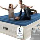 VOSSER Air Mattress Queen with Built in Pump,18'' Raised Blow Up Bed,800lb