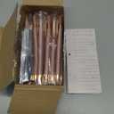 Supervitae 50 Sets Valentine's Day Inspirational Gifts for Women Pink Ballpoint Pens with Inspirational Cards Employee Appreciation Gifts for Coworker Staff Team Office Party Favors (Stylus)