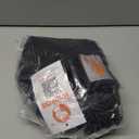 Tomkas Small Dog Sling Carrier - Adjustable Strap & Zip Pocket - Suitable for Puppies (Black)