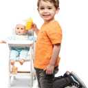 Melissa & Doug Play High Chair Pretend Play High Chair Baby Doll Accessories, 20 inches