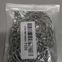 27 Pcs 6.3 Inch Snake Charm Bracelet Chain Adjustable Charm Bracelets Chain with Heart Shape Extender and with Lobster Clasp DIY Bracelet Chains Bulk for Women Jewelry Making (Silver)