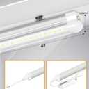 ONLYLUX LED Shop Light, 4ft 36W 5000lm 6500k Shop Lights, 4 Foot Led Light Fixture, T8 Led Tube Lights for Garage, V Shape High Output Linkable (10 Pack)