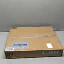 LONBET Laundry Basket with Lid, Made from Breathable Fabric | Aesthetic Clothes Hampers for Laundry with Side Handles & Sturdy Bamboo Frame (40 Gallons - Double, Beige)