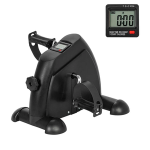 Under Desk Bike Pedal Exerciser, Exercise Bike for Leg/Arm Trainer Pedal Exerciser Foot Peddler Portable Therapy Bicycle Leg Peddler Portable Mini Cycle Bike