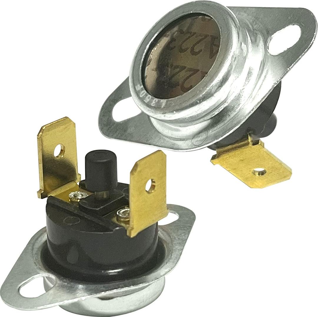 2 piezas 10123532 interruptor de lmite de temperatura del horno termostato L350F reemplazo para Goodman Amana 101235-32 B1370154 36TX16 611871 SLR350