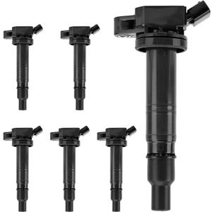 PHILTOP UF495 Ignition Coil Pack, Compatible with 2003-2010 4Runner, 2006-2011 Camry, 2010-2015 xB, 2017-2021 Tacoma, 2009-2012 Matrix, 2005-2011 Tundra, 2007-2008 Solara, 2009-2010 Corolla 2.4L 2.7L