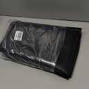 URMONA Waterproof Silicone Under Sink Mat 37'' x 22'' Shelf Liner for Kitchen and Bathroom, Cabinet and Counter Protector, Storage and Organizers, Litter Mat, Pet Cat Puppy Essentials(Black)