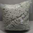 WESHIONGOO Chunky Knit Blanket Throw 51"63" Knitted Throw Blankets for Couch Bed Fluffy Soft Blanket with Jumbo Chenille Yarn Thick 100% Handmade (Sage Green)