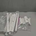 WANGMUXIA Coat Rack, Freestanding Coat Rack with 8 Hooks and 3 Adjustable Size Tree Coat Racks for Bedroom, Hallway, Entrance, Office, for Hats, Coats, Scarves, Handbags (1 PC, White)