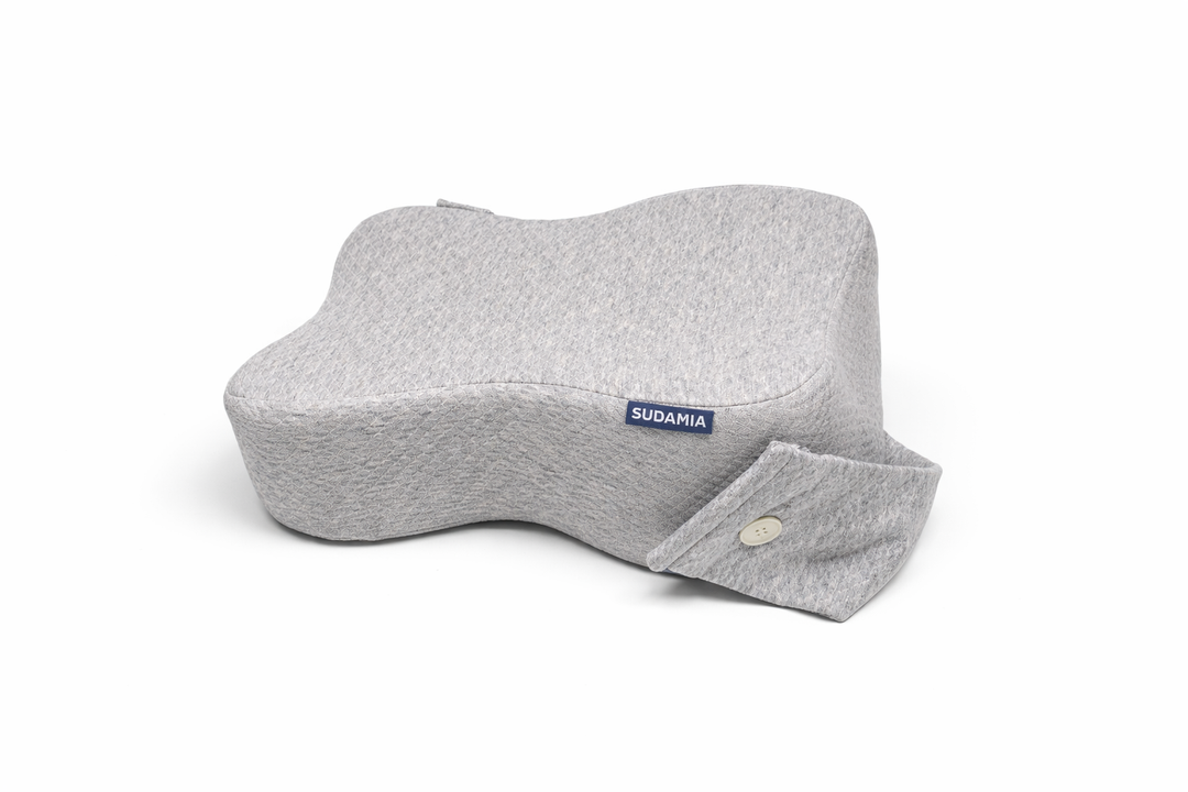 Knee Pillow for Side Sleeper with Adjustable Strap, Memory Foam Leg Support Cushion for Comfortable Sleep, Spine Alignment, and Relief of Sciatica, Back, Hip, Knee & Joint Pain