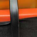 BIG RED 2-Piece Rolling Garage/Shop Creeper: 36" Padded Mechanic Cart with Headrest and 6 Casters, Red