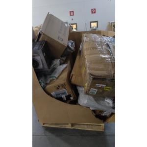 pallet of salvage items