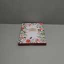 LARAINE Picture Photo Frame 5x7 Metal 2025 Christmas Red Car High Definition Display Pictures for Tabletop Home Decorative Holiday Gift (Silver(2025))