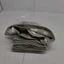 Light Sage Linen Curtains 90 inch Length 2 Panels Set for Bedroom Thermal Insulated 100% Blackout Linen Drapes Back Tab Neutral Rustic Modern Farmhouse Room Darkening Curtain 52x90