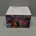 Remote Control Rotating Motor with Chain 5RPM-10RPM Adjustable Speed Motor with 24 LED Beads for Disco Lighting Suit for 6 8 12 Inch Mirror Ball (Not Included Ball)