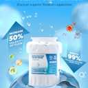 RWF0600A Water Filter, Fit for MWF GE Water Filter, GE MWF, SmartWater MWFP, MWFA, GWF, HDX FMG-1, WFC1201, RWF1060, 197D6321P006, Kenmore 9991, 3packs BY AVXBYR
