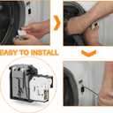 EBF61315802 Washer Door Lock Switch Assembly - Exact for L.G Front-Load Washers & Ken-More 796-series Washing Machine,Replace EBF62534401 2667085 AP5672154 PS7792232 EAP7792232 by TOMOON