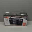 QFX J-220BT Boombox MP3 Conversion from Radio to Cassette with 4-Band (AM, FM, SW1, SW2) Radio with Bluetooth, Rechargeable Battery, Dual 3 Speakers, Built-in Microphone, Recorder, 3-Band Equalizer (Black)