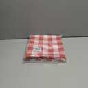 Checkered Tablecloth Rectangle, 2 Pack Gingham Table Cloths Waterproof Wrinkle Free Buffalo Plaid Table Covers Washable for Dining, Parties & Outdoor Picnic(Red and White, 52"70")