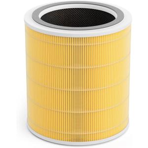 Core 400S-P Replacement Filter Compatible with LEVOIT Air Purifier Model Core 400S, Core 400, Part# Core 400s-RF, 400S-RF-PA | Essential for Pet&AllerG* 1-Pack (Yellow)