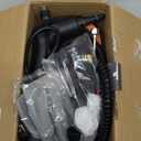 Steam Cleaner for Home & Car-2500W Portable Handheld Steamer for Cleaning with 3-Level Handle, 15s Heat-Up, Large Tank, 16 Accessories - Clean Grease, Grout, Tile, Floor, Couch, Dirt, Furniture+1 (Orange)