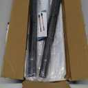 Small Shovel 43.3Inch Durable Metal Shovel for Digging Small Spade Shovel Garden Shovel for Gardening Digging Camping Farming and Outdoors, Black