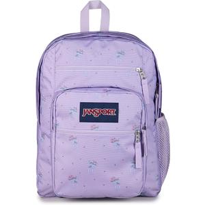 JanSport Laptop Backpack - Computer Bag with 2 Compartments, Ergonomic Shoulder Straps, 15 Laptop Sleeve, Haul Handle - Pastel Petals - Lilac
