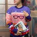 AstralWardrobe Ugly Christmas Sweater for Women 2025 - Christmas Movie Ugly Sweater - Christma Sweaters for Men, Women - Christmas Movie Xmax Sweaters - Christmas Outfits (XL)