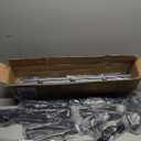 Bigzzia 3 Tier Clothes Drying Rack, 57 Inch Laundry Drying Rack, Foldable Stainless Steel Kids Clothing Rack, Movable Laundry Rack for Indoor Outdoor - Grey (Gray)