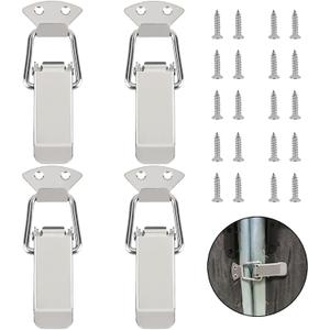 4 Pcs Sectional Couch Connectors, Metal Couch Connectors to Make Sectional Stay, Couch Clips for Sectionals Hold in Place, Furniture Connectors