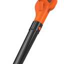 BLACK+DECKER Cordless Leaf Blower with Battery and Charger 20V MAX, Electric Leaf Blower 130 mph Air Speed, Lightweight Design (LSW221)