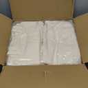 Lzerking Canvas Tote Bag Bulk for DIY Projects, 13x15 Inches Tote Bags for Grocery Shopping, 10oz Machine Washable Fabric (Natural)