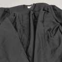 CLERKMANS Unisex Matte Graduation Cap Gown Tassel Package, High School and University (63 (6'6"-6'8"), Black)