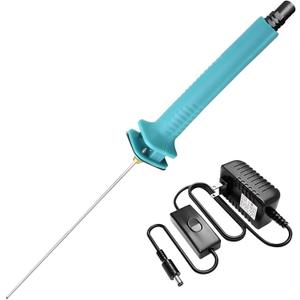 Foam Cutter Electric Hot Wire Foam Cutter Kit Foam Cutting Pen Set 30W 20cm Styrofoam Cutting Pen With Power Adaptor Electric Cutting Machine Pen Tools Kit For Art Making Foam Carving