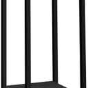 Plant Stand Indoor, Tall Plant stands for Indoor Outdoor Plants, 2 Tier Heavy Duty Plant Shelf 31" Metal Pedestal Stand Modern Corner Flower Stand for Patio, Living Room, Balcony(Black)