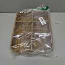 Tea Bag/Sugar Packet Holder, Coffee Station Condiment Organizer, Seagrass Storage Basket, Wicker Rattan Divided Basket Organizer for Drawer/Shelf/Countertop