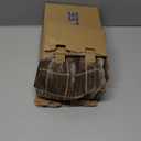 MIULEE Decorative Chenille Check Throw Pillow Covers Vintage Plaid Couch Pillows 20x20 Inch Set of 2 Neutral Boho Farmhouse Cushion Covers Modern Spring Home Decor for Sofa Bed Living Room Taupe Grey