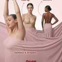 Invisible Strapless Sticky Bra Push up for Women, Adhesive Bra for Backless Dress, Cleavage Lift Nipple Covers