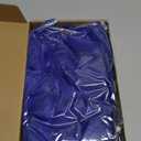 Geyoga 2 Set Blue Wig with Red Bow Unisex Funny Crazy Hair Wig Hairy Costume for Halloween Costume Cosplay Party(Royal Blue)