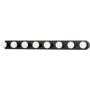 Nuvo Lighting 60/1287 Eight Light Racetrack Vanity, 8lt Vanity Strip