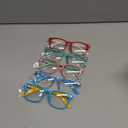 CHEERS DEVICES Blue Light Blocking Glasses for Kids Boys Girls Teens - Computer Glasses with Unbreakable Frame and Anti-Glare (* 5 Pair Mix-a , Age 6-14)