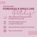 2 x Forehead Wrinkle Patches and Smile Line Patches Set | Hyaluronic Acid Aloe Collagen Vitamin E | Overnight Treatment for Fine Lines Nasolabial Folds and Facial Wrinkles | Non-Invasive Skin-Friendly