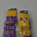 For Bare Feet Best Team Ever Crew Sock NCAA 2 Pack