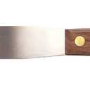 Albion Engineering Company 258-6S Classic Spatula, Stainless Steel, Hardwood Handle, 1" Wide Tip x 6" Long Blade