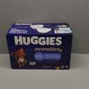 Huggies Size 4 Overnites Baby Diapers: Overnight Diapers, Size 4 (22-37 lbs), 100 Ct, Packaging May Vary