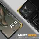 for Motorola Edge-2025 Case Sliding Camera Cover and Multi Angle Stand for Moto Edge 2025 Case,Black